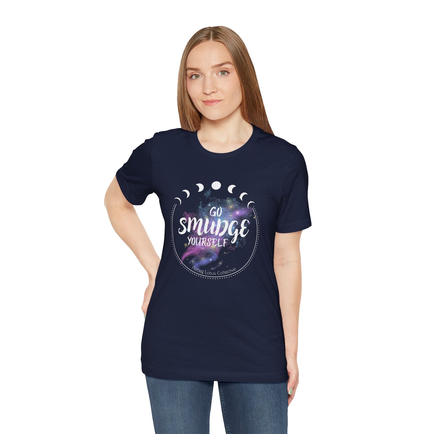 Cosmic Vibes Tee - 'Go Smudge Yourself' Design